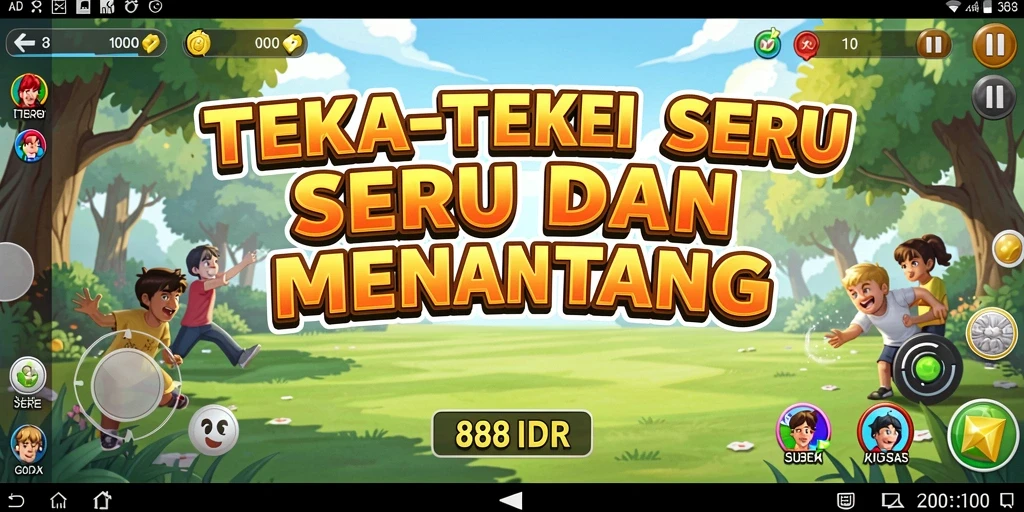 Tampilan gameplay 888IDR yang menantang dan menyenangkan.