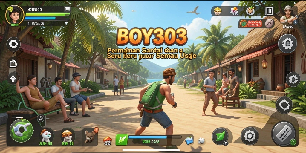 Tampilan gameplay BOY303 yang penuh warna dan menarik.