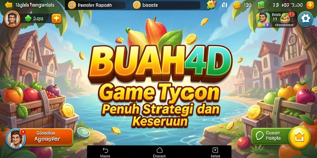 Tampilan gameplay BUAH4D yang menarik dan interaktif.