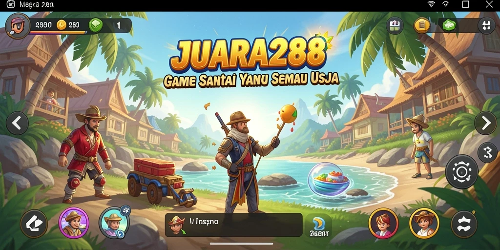 Screenshot JUARA288 menunjukkan gameplay yang seru dan interaktif.