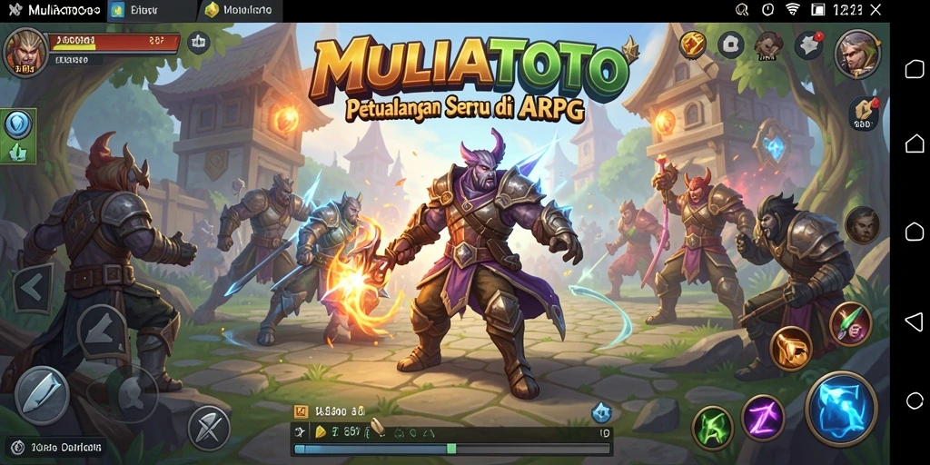 Menampilkan aksi seru gameplay ARPG di MULIATOTO.