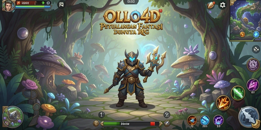 Screenshot OLLO4D menunjukkan aksi pertarungan yang intens dan grafik menawan.