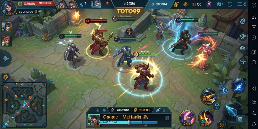 Tampilan menakjubkan dari gameplay TOTO99 yang penuh aksi.